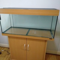 Juwel Rio 180 fish tank in beach with cabinet and working light £60