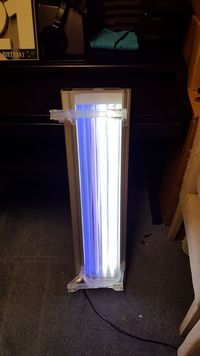 Betta T5 90cm Light Unit 4 X 39W Tubes - Silver