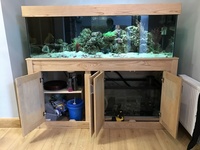 Custom made tank for sale - 6ft x 2 ft x 2ft - Bespoke Joinery - Ash Hardwood