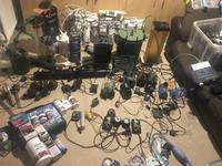 Huge bundle of marine equipment, test kits, food and supplements