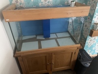 Aqua oak solid oak fish tank 4x2x2