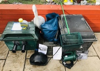 Job lot of pond equipment £100