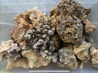 Aquarium rock various 100kg - lava, reef rock and greenstone