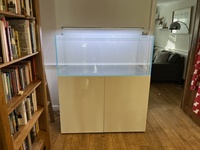 Aquarium gloss white 1200x500x600